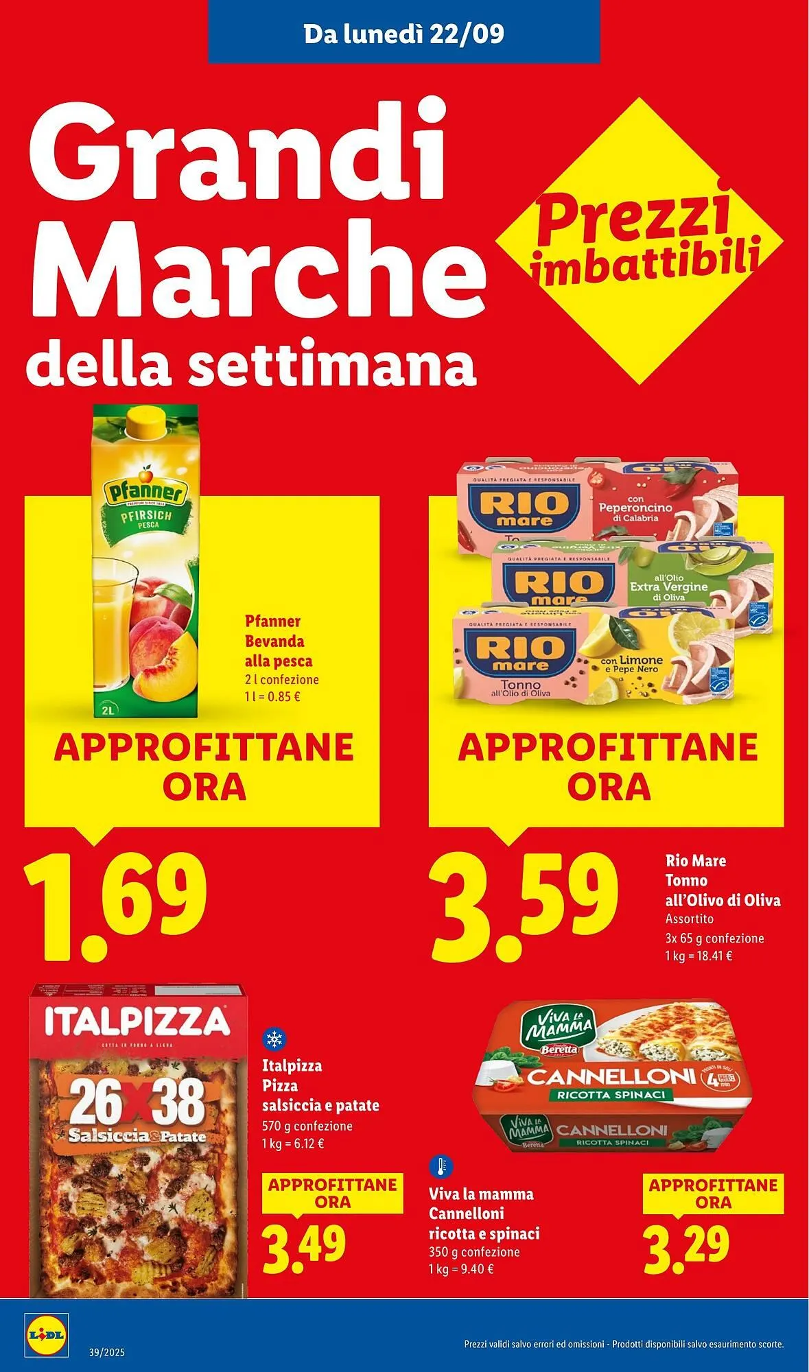 Volantino Lidl da 22 settembre a 28 settembre di 2025 - Pagina del volantino 18