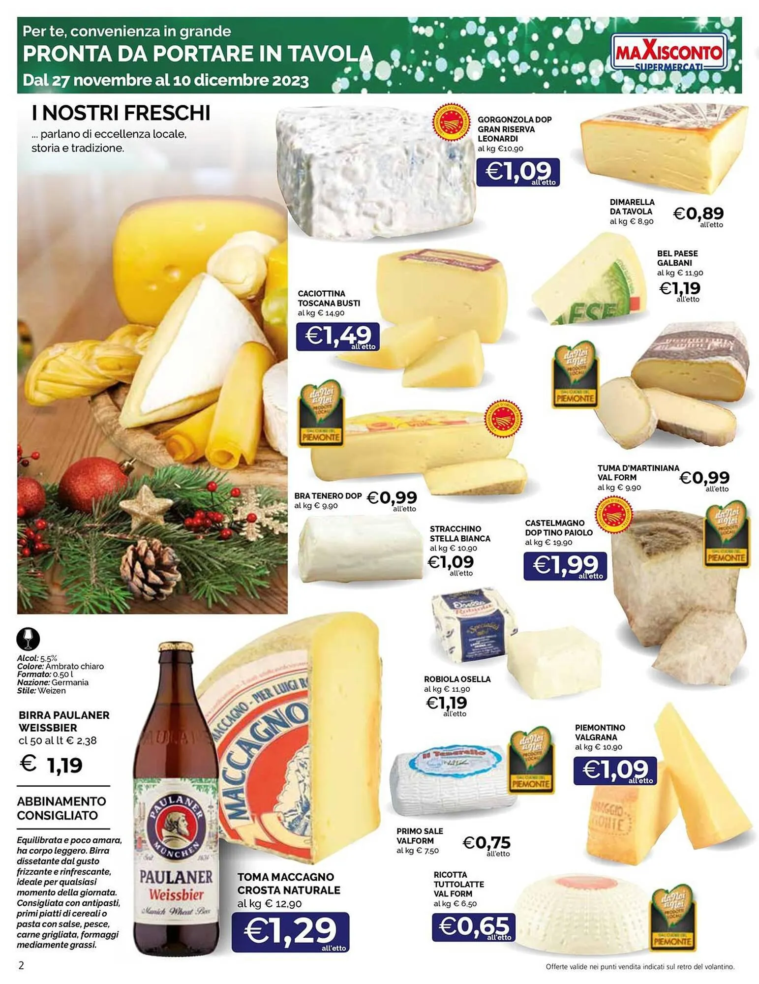 Volantino Maxisconto da 27 novembre a 10 dicembre di 2023 - Pagina del volantino 2