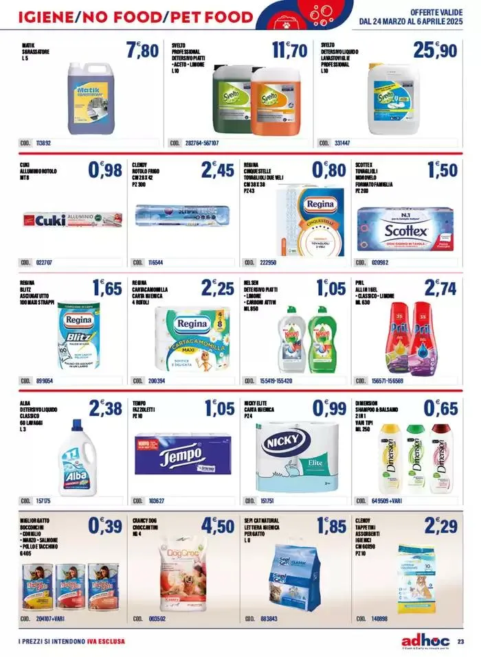 Aspettando pasqua da 24 marzo a 6 aprile di 2025 - Pagina del volantino 23