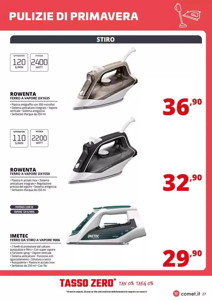 Speciale Pulizia da Comet! da 3 aprile a 16 aprile di 2025 - Pagina del volantino 27