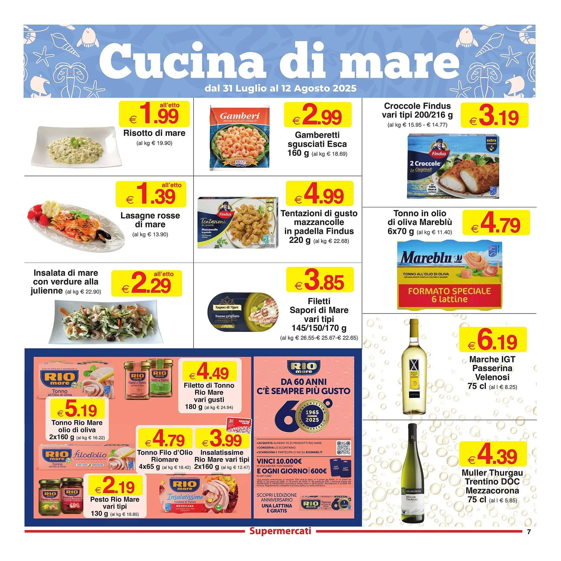 Volantino Sì con te da 31 luglio a 12 agosto di 2025 - Pagina del volantino 7