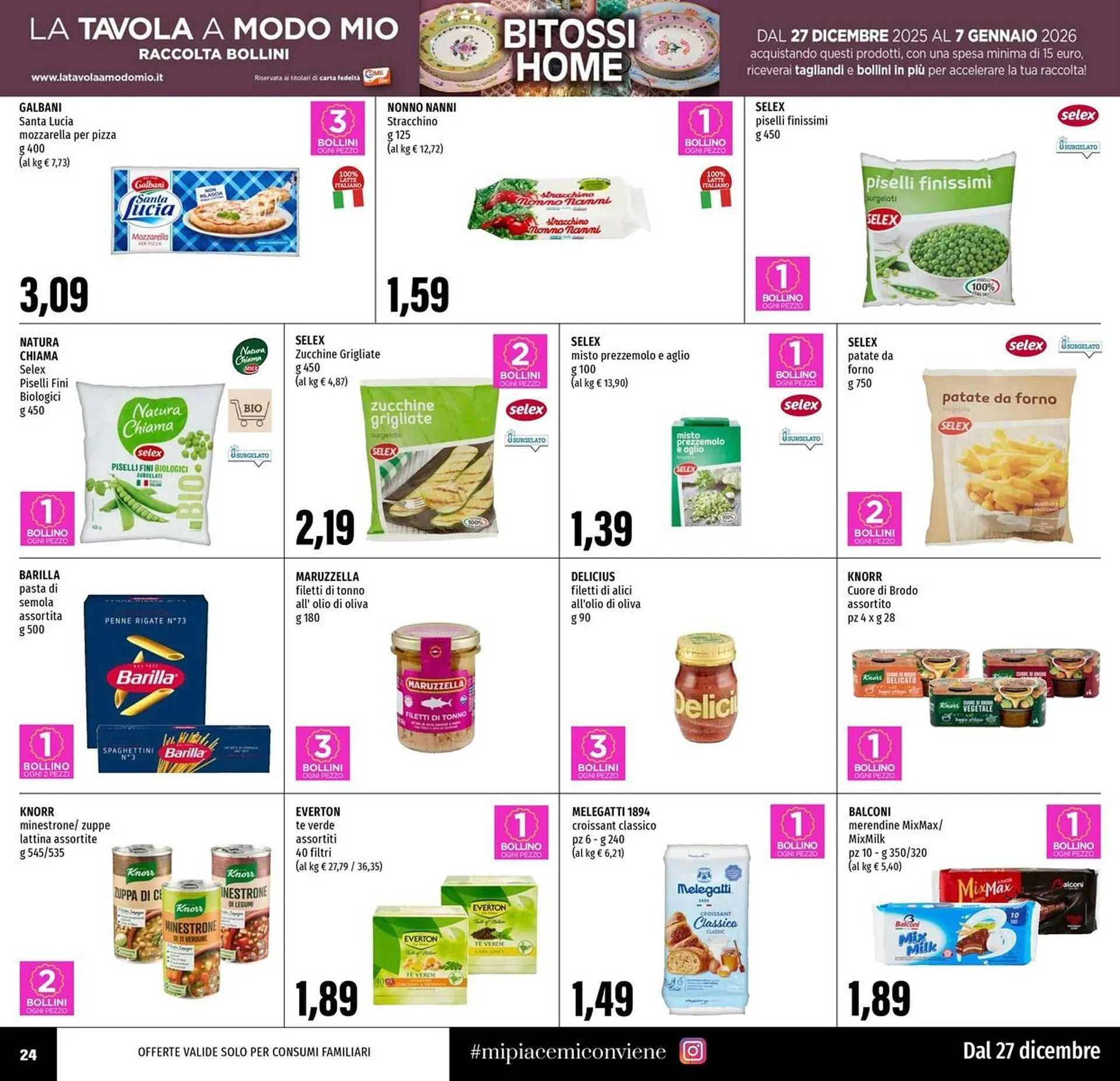Volantino Emi Supermercati da 27 dicembre a 7 gennaio di 2026 - Pagina del volantino 24