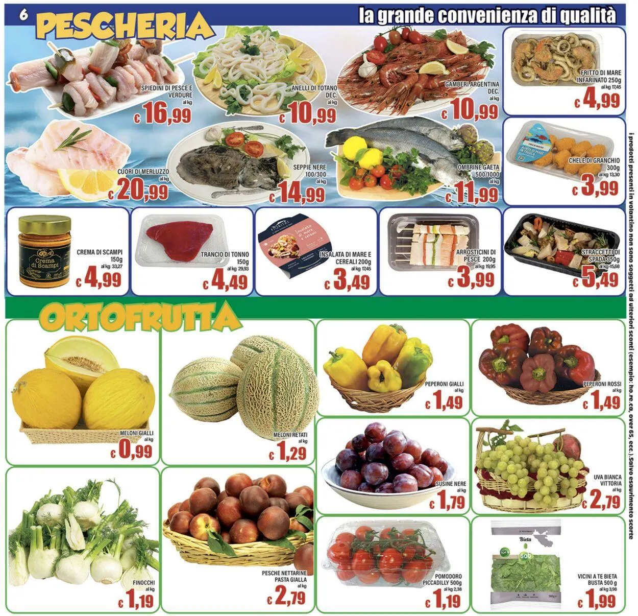 Top Supermercati Volantino attuale da 25 settembre a 9 ottobre di 2025 - Pagina del volantino 6