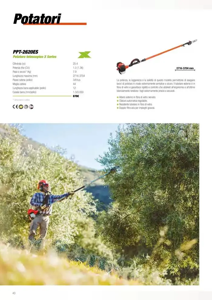 Catalogo master prodotti 2025 da 17 febbraio a 31 dicembre di 2025 - Pagina del volantino 44