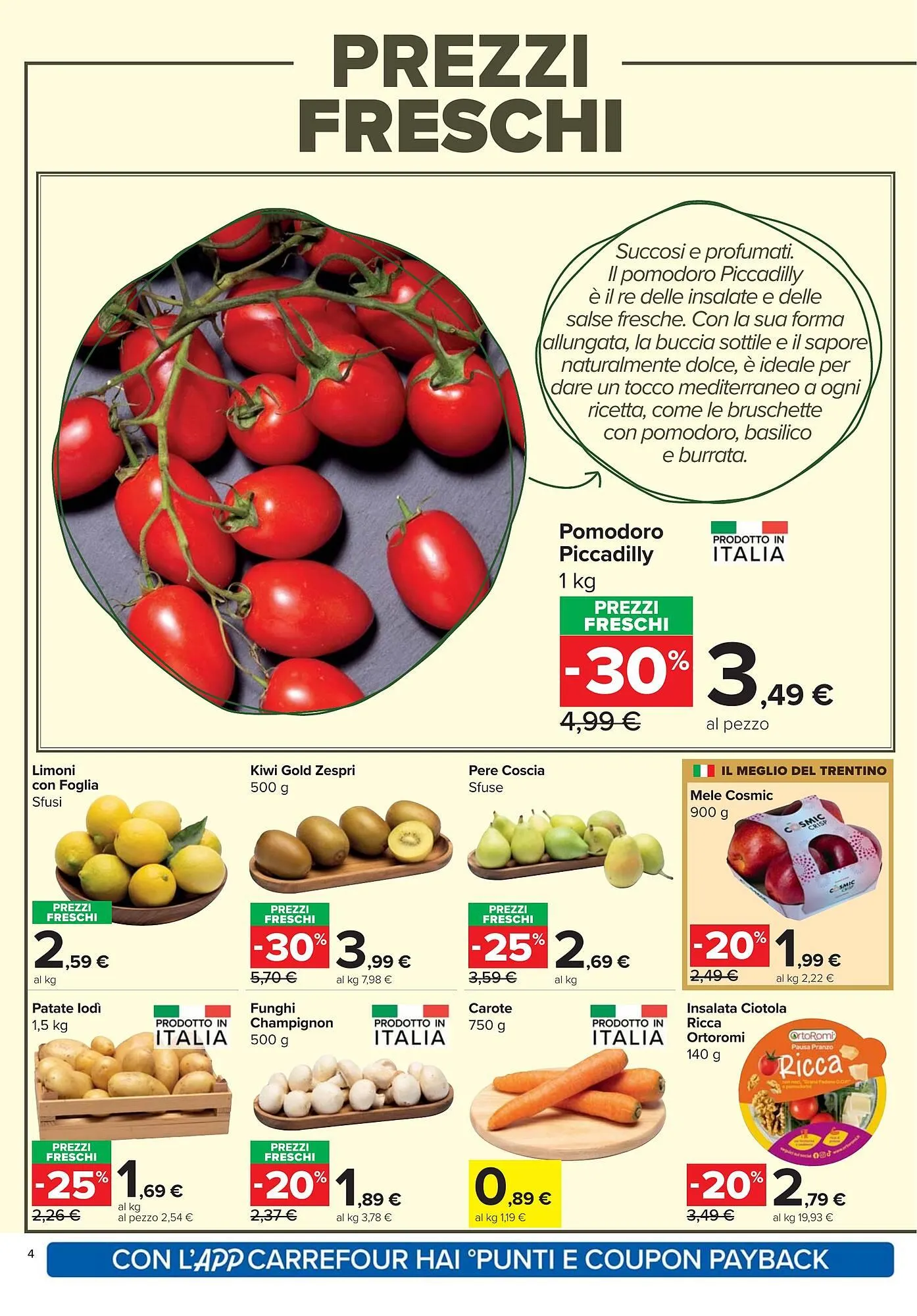 Volantino Carrefour Market da 5 maggio a 18 maggio di 2026 - Pagina del volantino 4