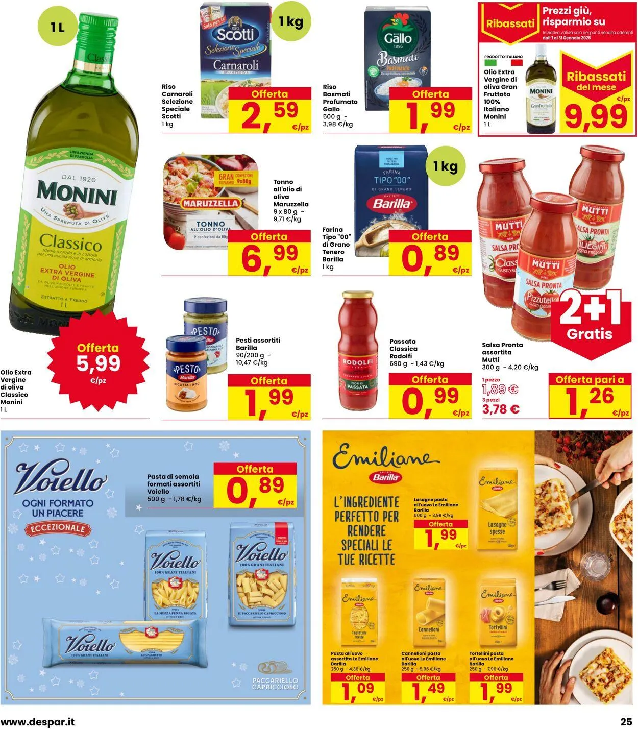 Interspar Volantino attuale da 16 dicembre a 6 gennaio di 2026 - Pagina del volantino 25