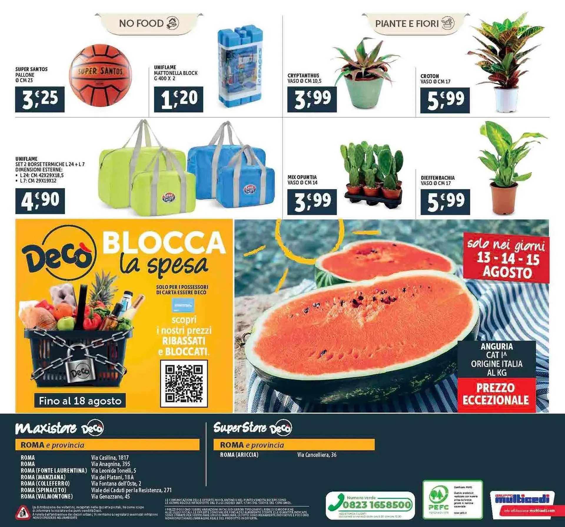 Volantino Deco Maxistore da 9 agosto a 18 agosto di 2024 - Pagina del volantino 20