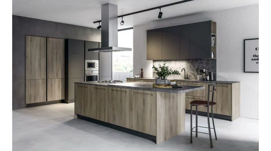 Infinity / Elettra / City maniglia integrata cucina componibile