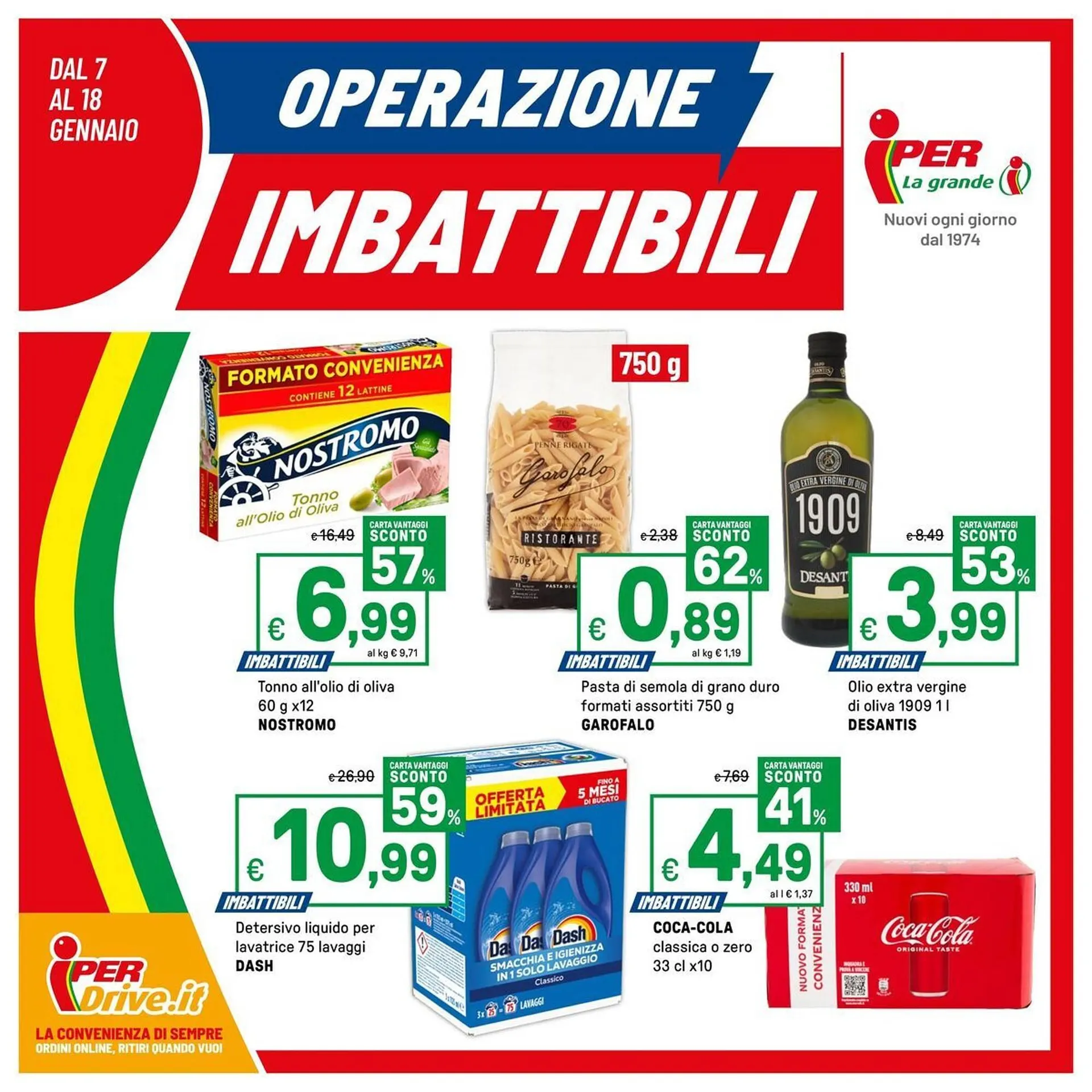 Volantino Iper La Grande da 7 gennaio a 18 gennaio di 2026 - Pagina del volantino 1