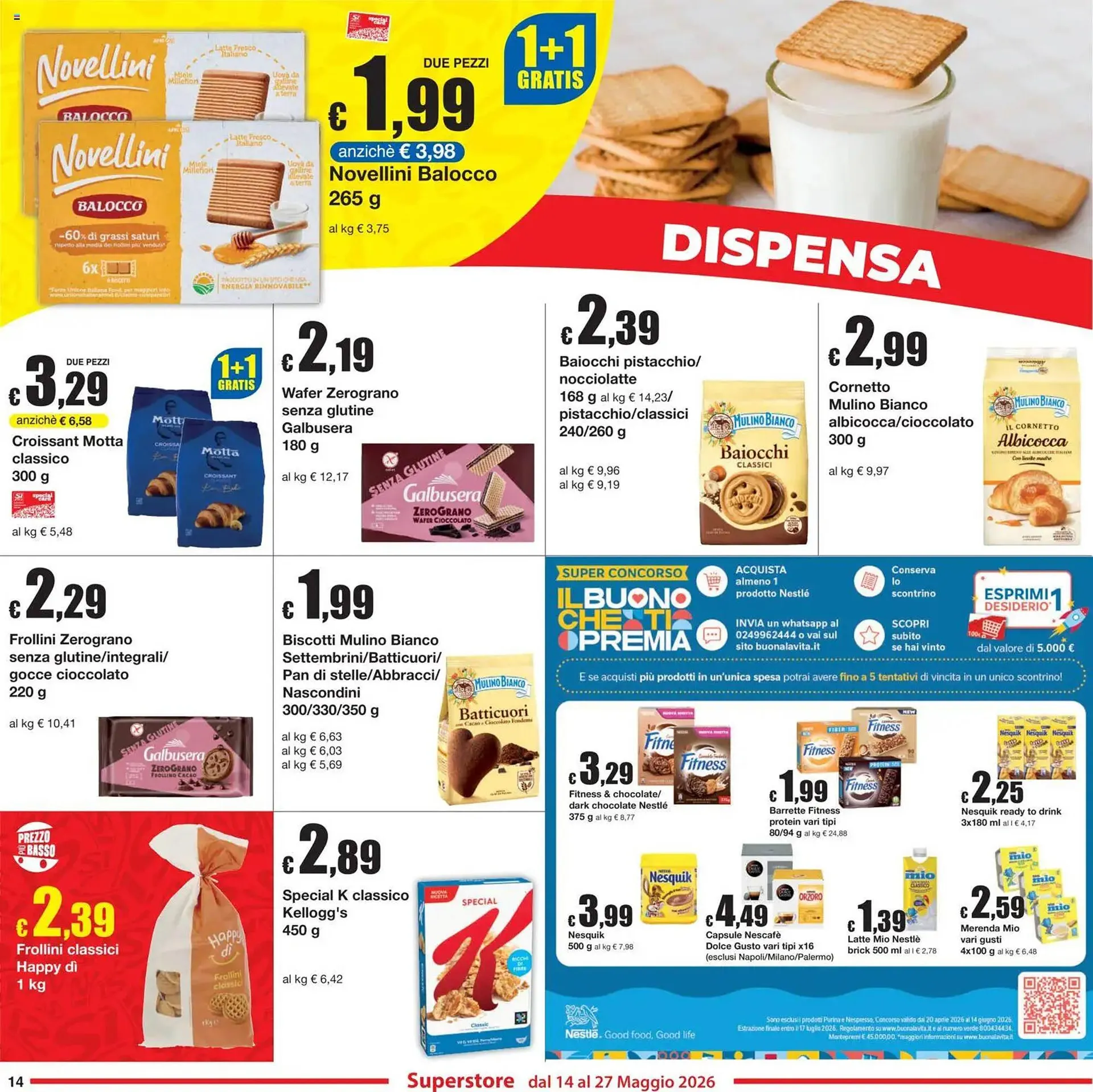 Volantino Sì con te da 14 maggio a 27 maggio di 2026 - Pagina del volantino 14