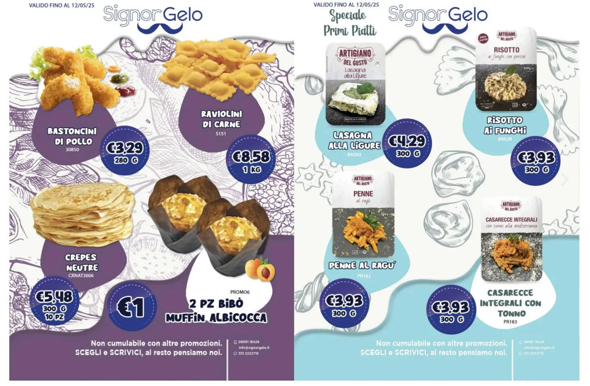 Volantino Signor Gelo - 1