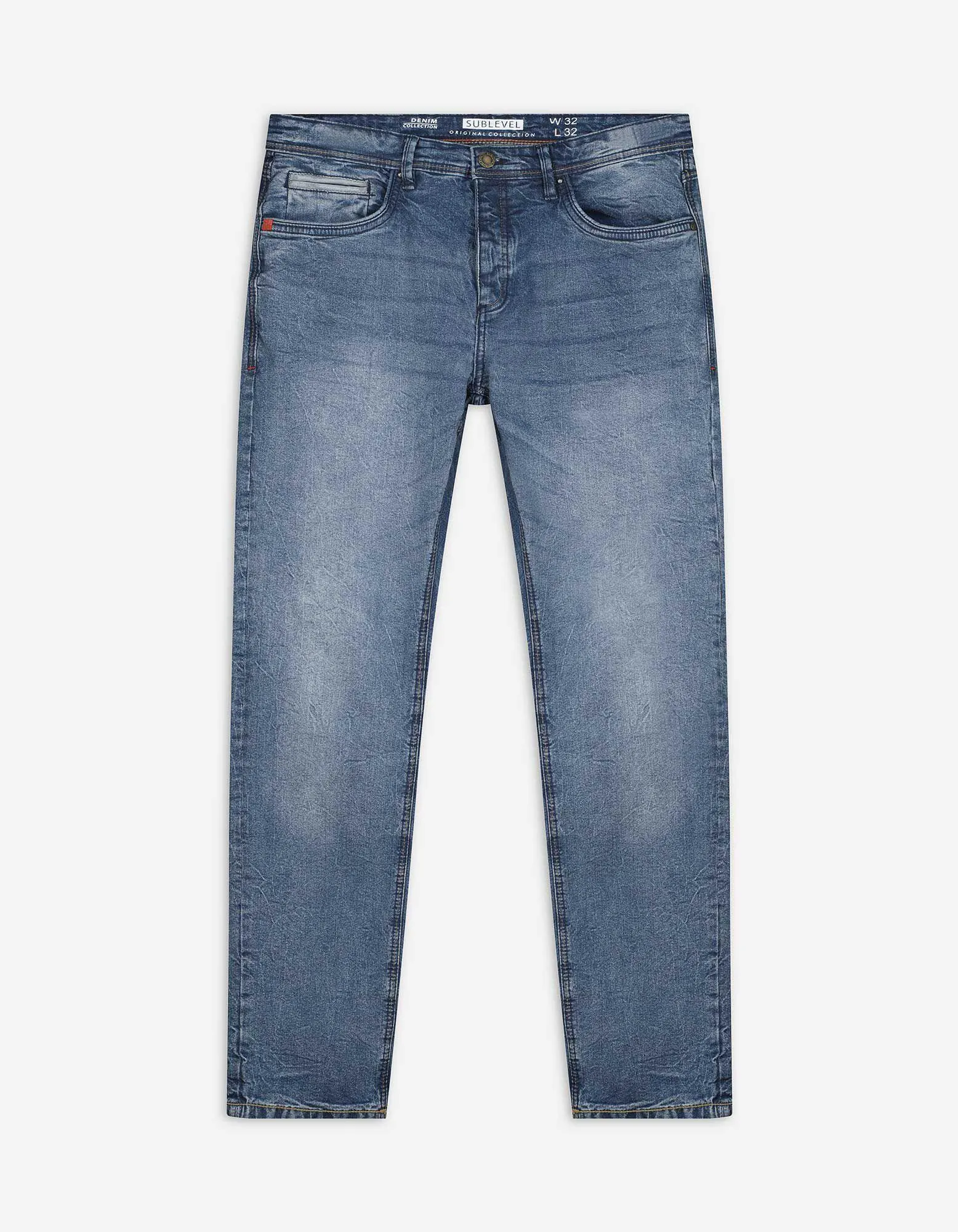 Jeans - Straight fit - blu scuro