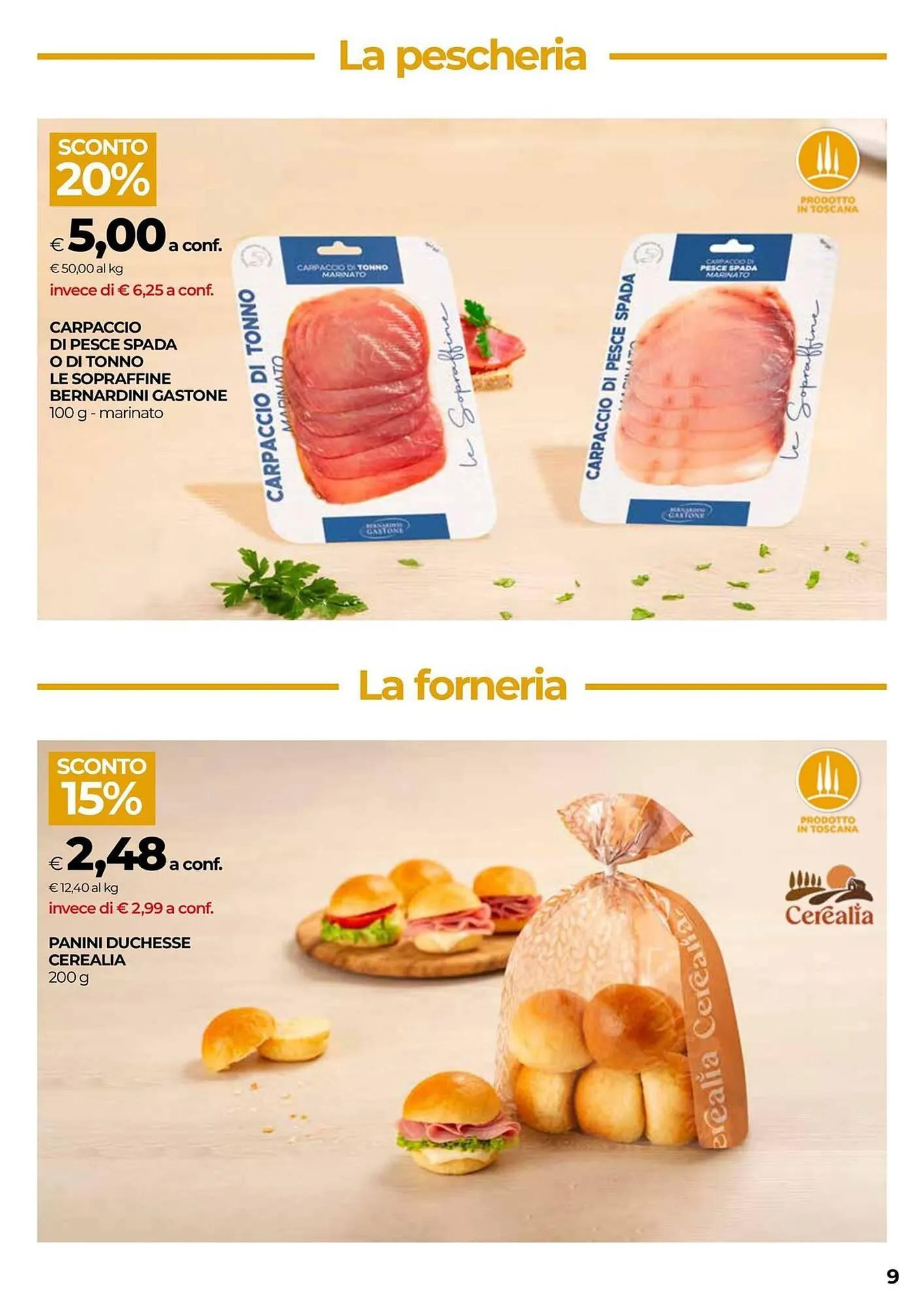 Volantino Unicoop da 24 luglio a 6 agosto di 2025 - Pagina del volantino 9