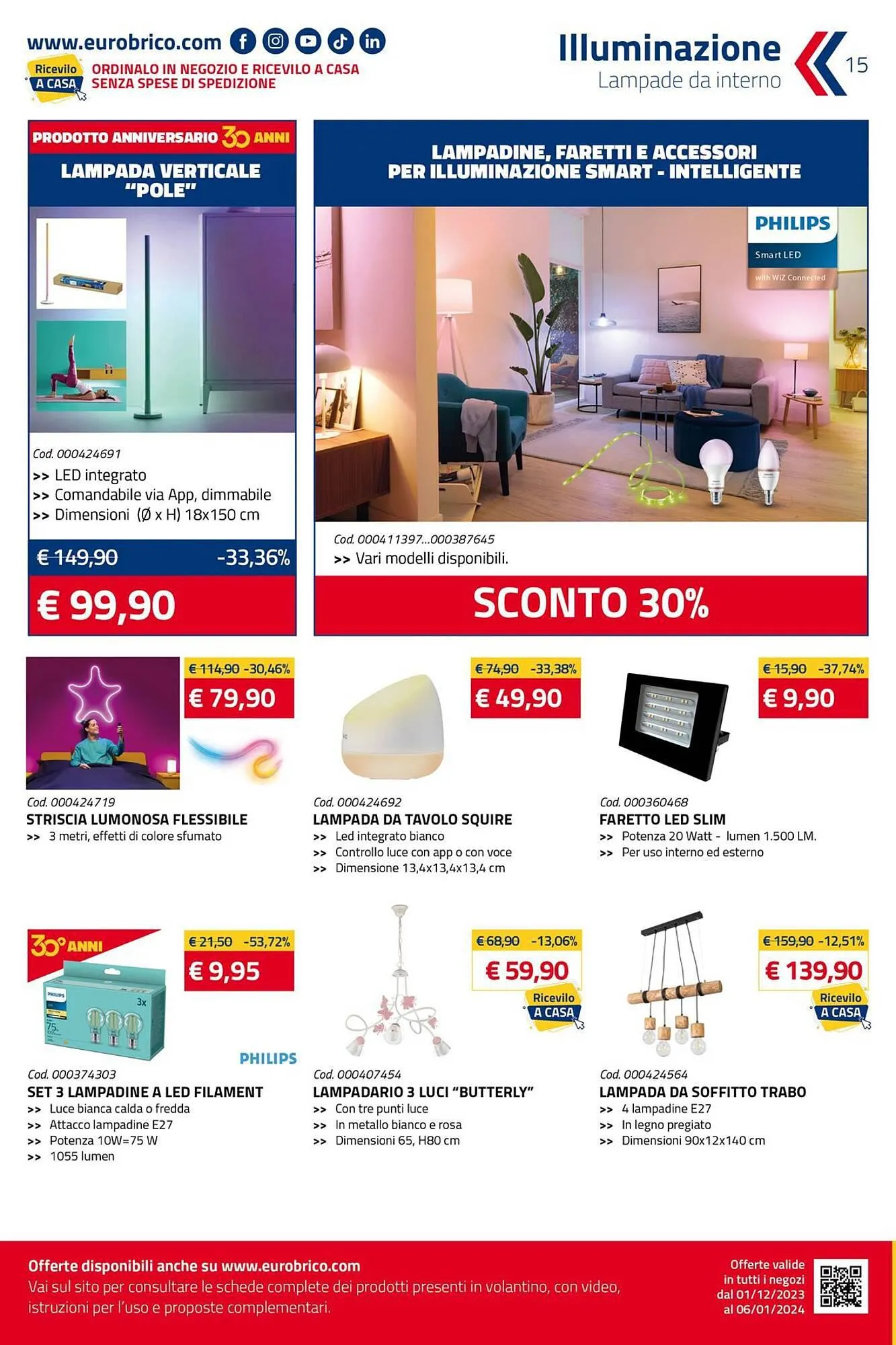 Volantino Eurobrico da 1 dicembre a 6 gennaio di 2024 - Pagina del volantino 15