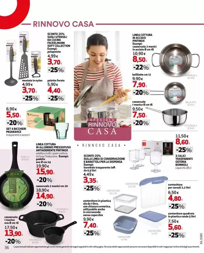 Grandi marche 30% 40% 50% da 8 maggio a 21 maggio di 2025 - Pagina del volantino 36