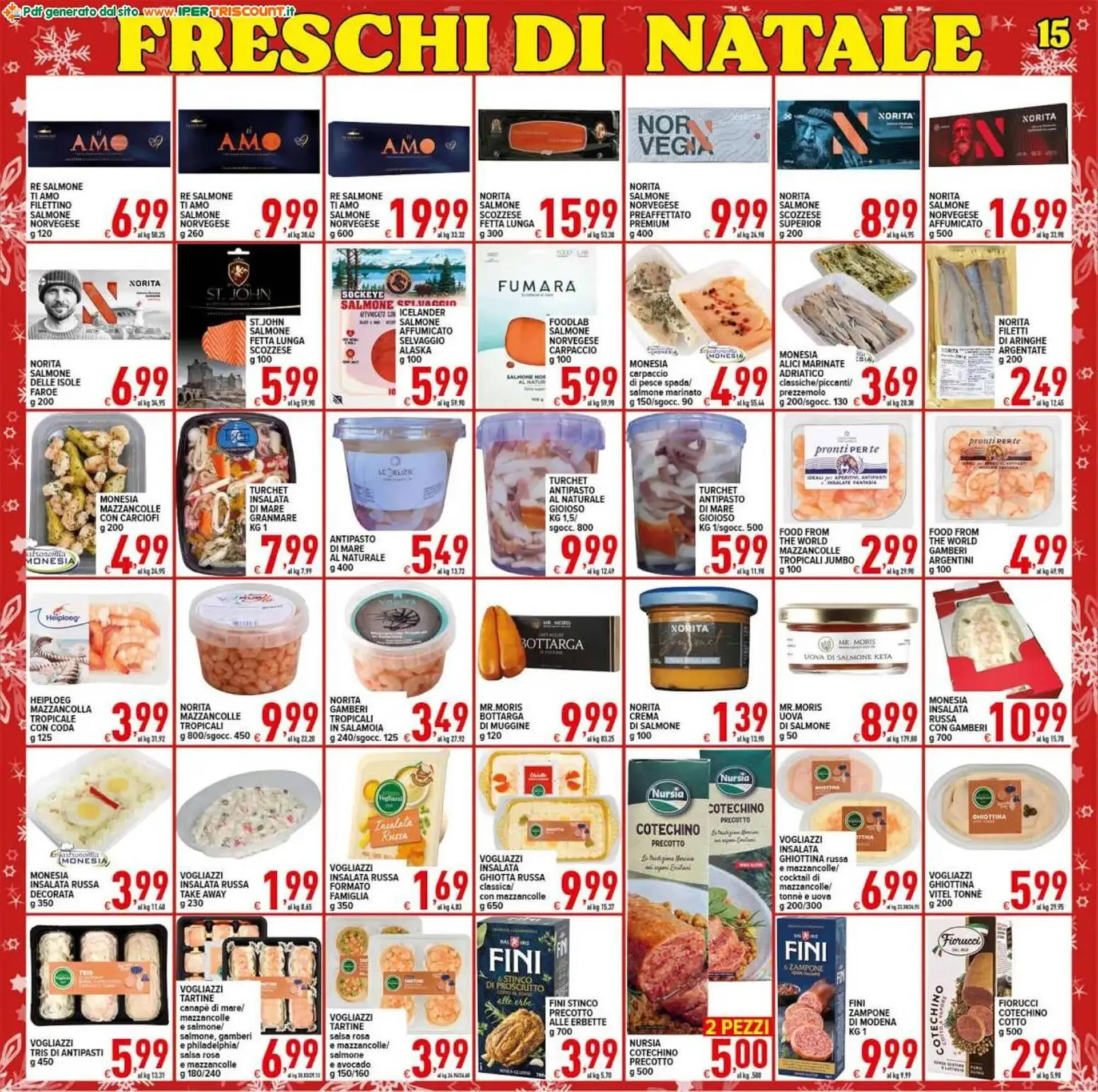 Volantino Iper Triscount da 16 dicembre a 24 dicembre di 2025 - Pagina del volantino 15
