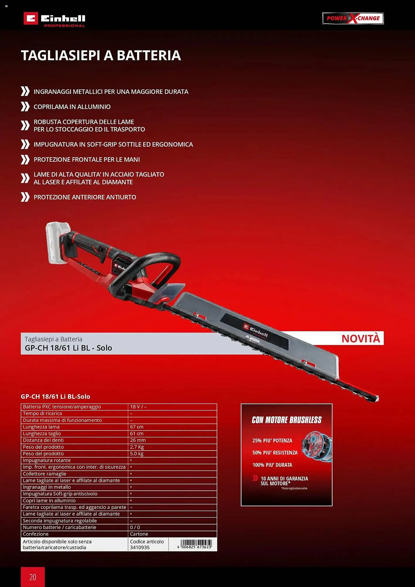 Volantino Einhell da 2 marzo a 30 settembre di 2026 - Pagina del volantino 22