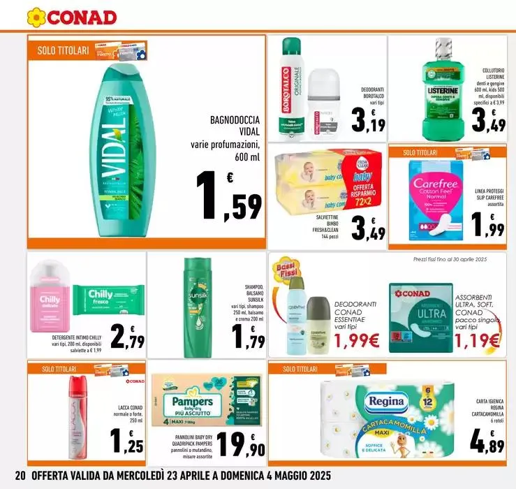 PREZZI KO da 23 aprile a 4 maggio di 2025 - Pagina del volantino 20