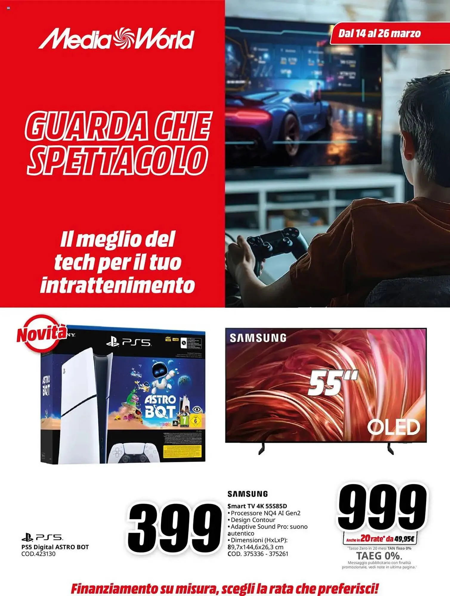 Volantino MediaWorld da 14 marzo a 26 marzo di 2025 - Pagina del volantino 1