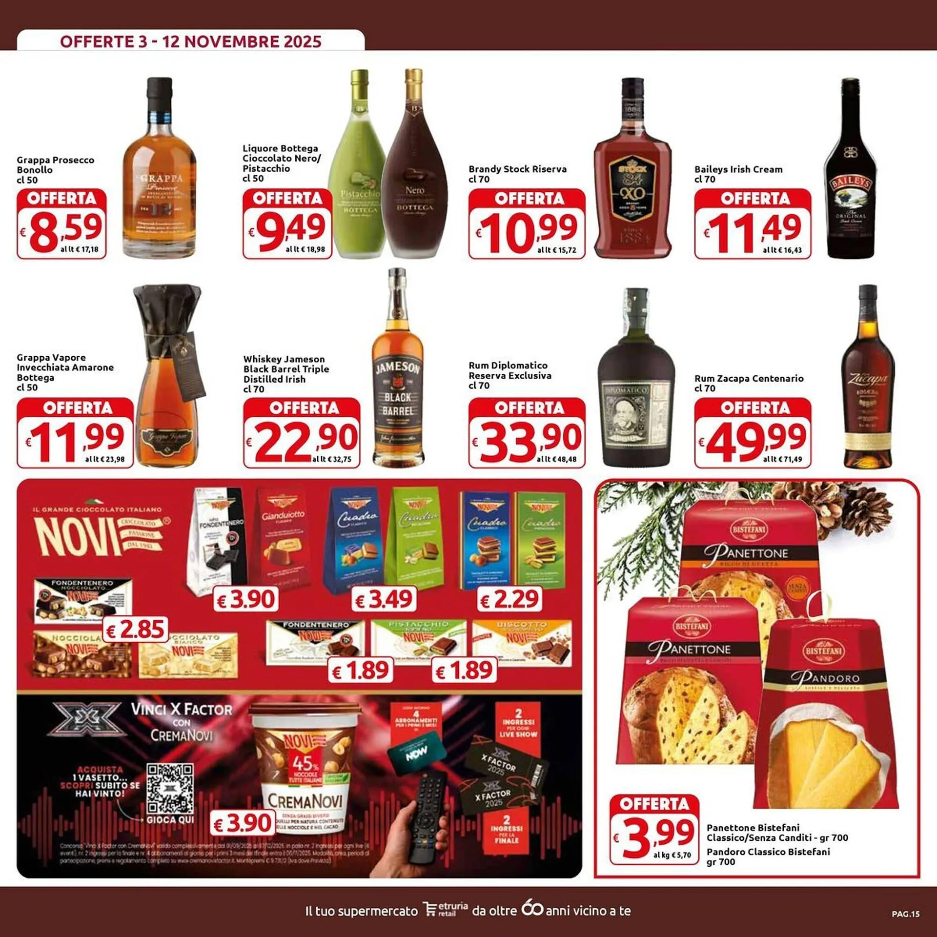 Volantino Carrefour Market da 3 novembre a 12 novembre di 2025 - Pagina del volantino 15