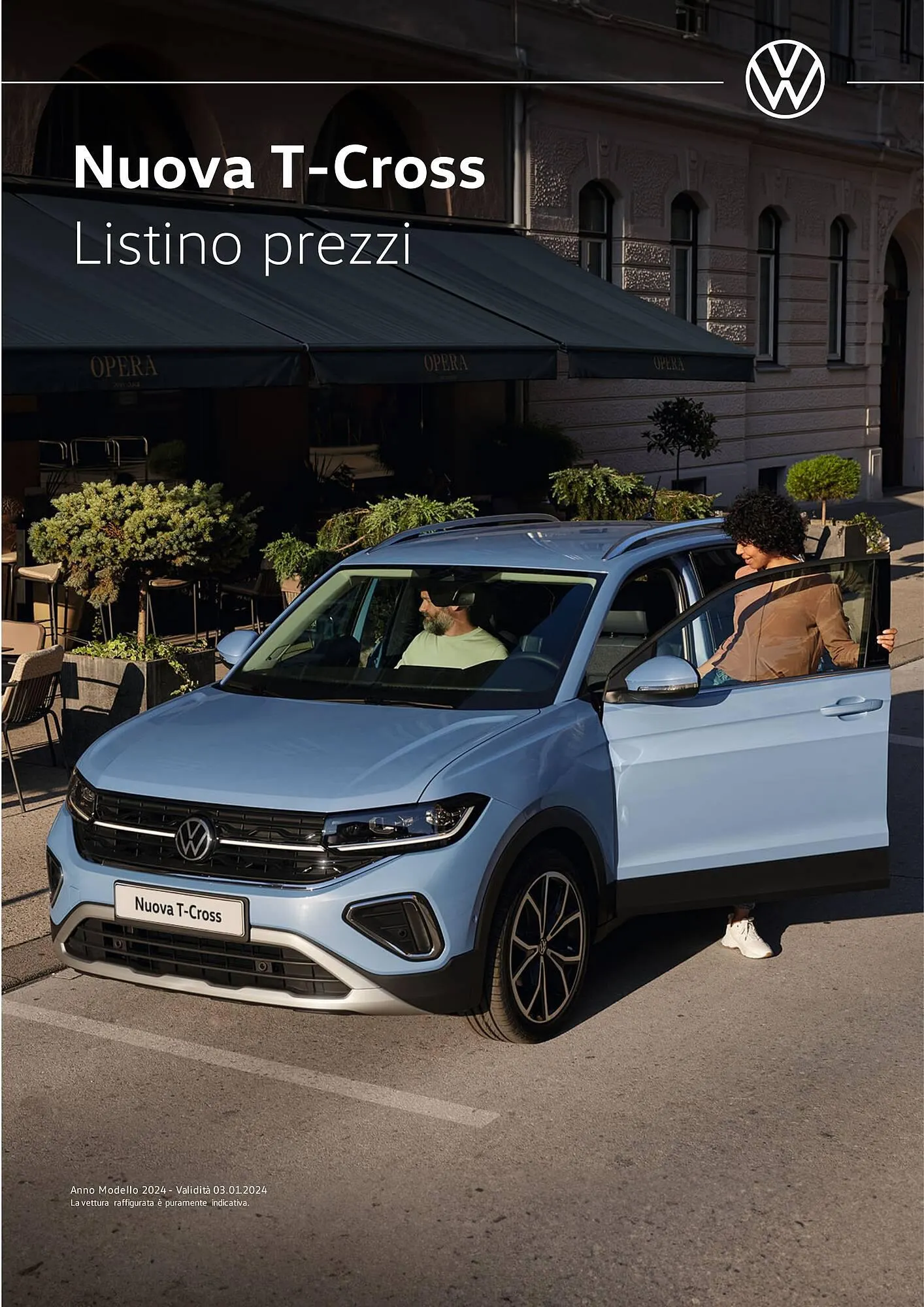 Volantino Volkswagen Nuova T‑Cross da 3 gennaio a 4 gennaio di 2025 - Pagina del volantino 1