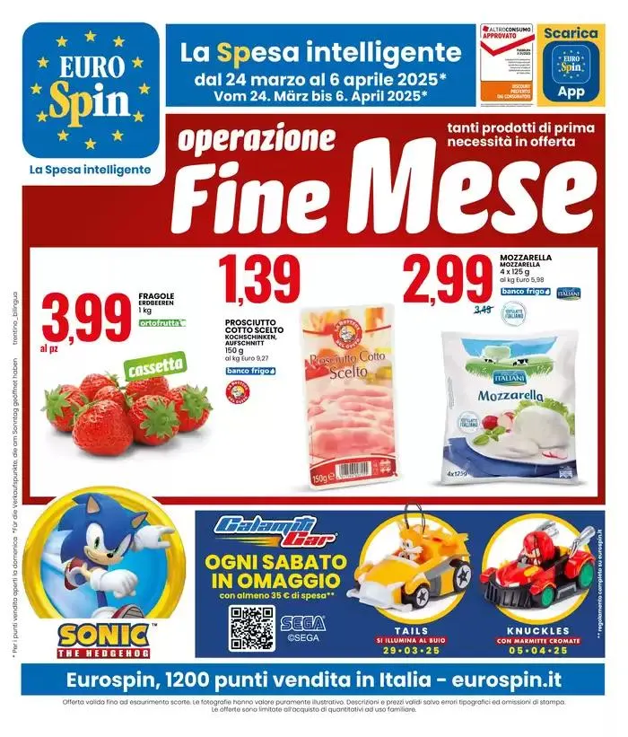 Operazione fine mese da 24 marzo a 6 aprile di 2025 - Pagina del volantino 1