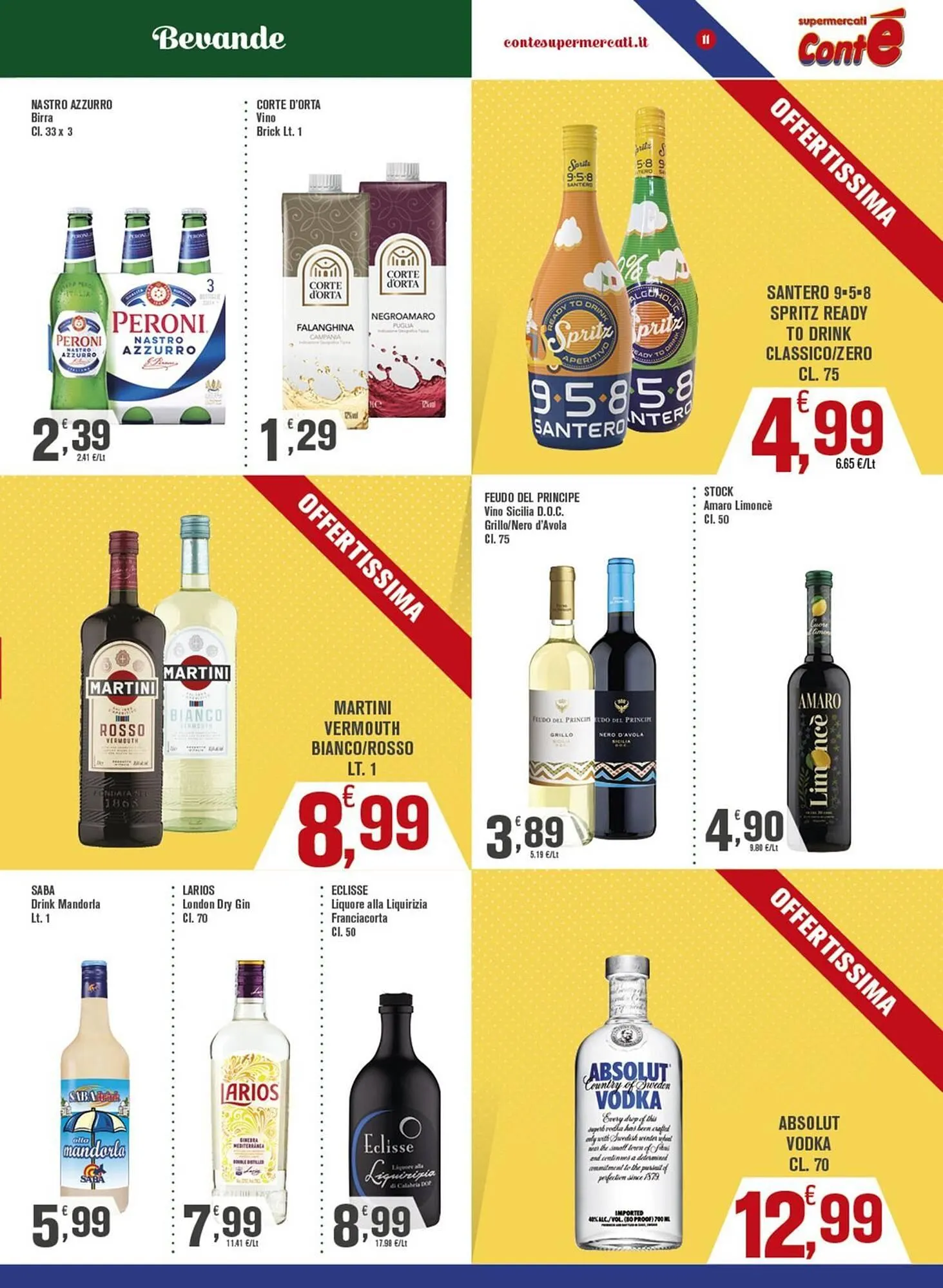 Volantino Conté Supermercati da 7 maggio a 17 maggio di 2026 - Pagina del volantino 11
