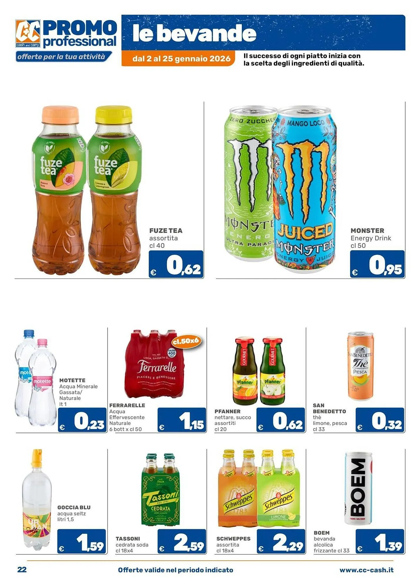 Volantino C+C Italmarket da 2 gennaio a 25 gennaio di 2026 - Pagina del volantino 22