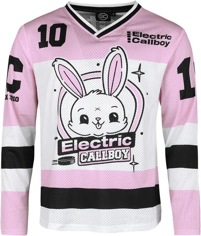 Rabbit | Sportiva Maniche Lunghe | multicolore | Electric Callboy