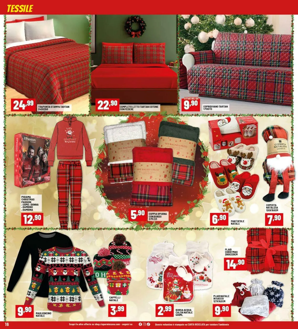 Risparmio Casa Volantino attuale da 26 novembre a 20 dicembre di 2025 - Pagina del volantino 16