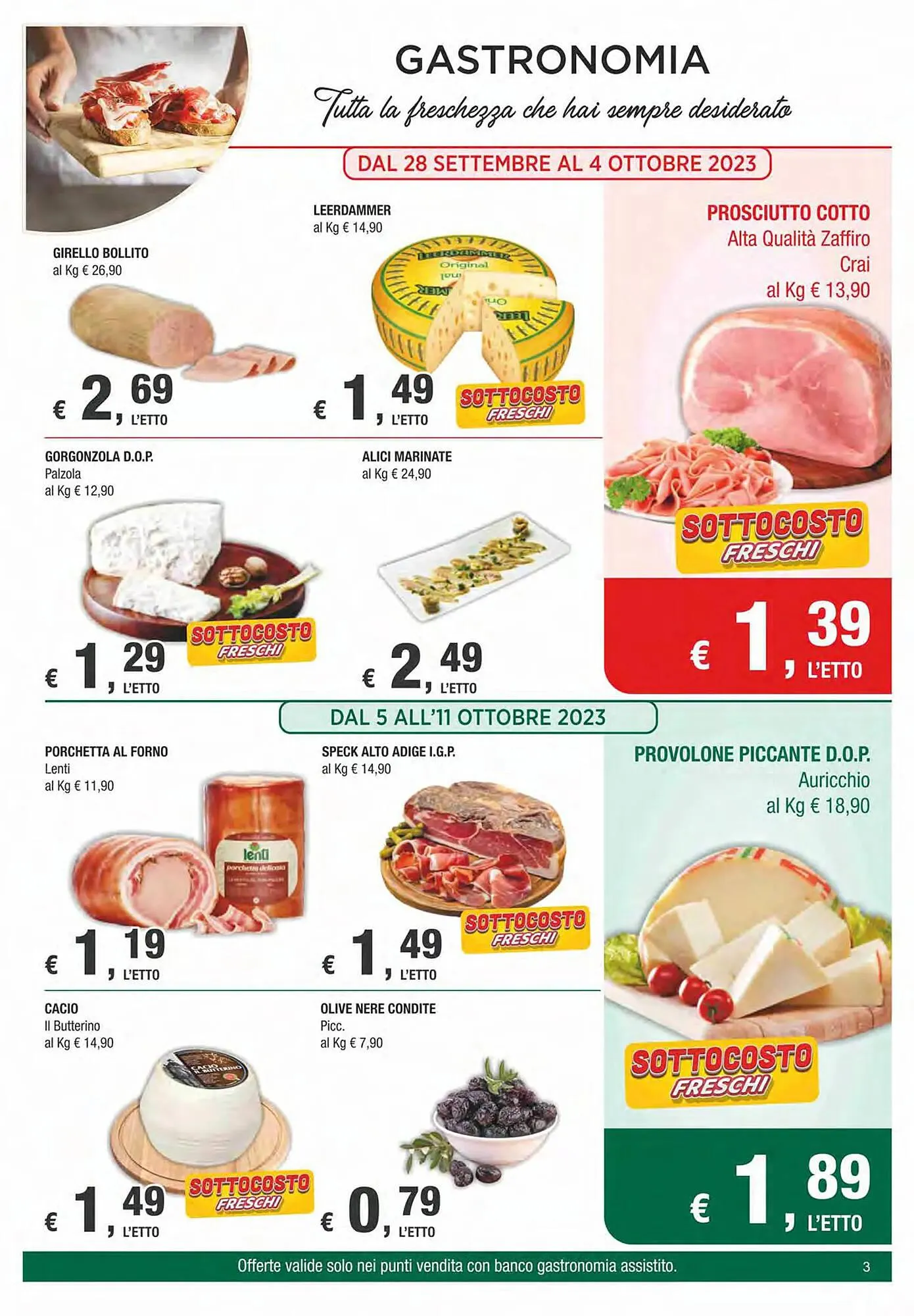 Volantino Crai da 28 settembre a 11 ottobre di 2023 - Pagina del volantino 3