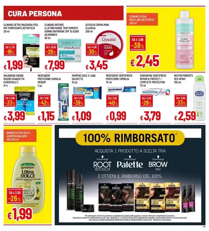 Grandi marche a piccoli prezzi  da 9 gennaio a 22 gennaio di 2025 - Pagina del volantino 23