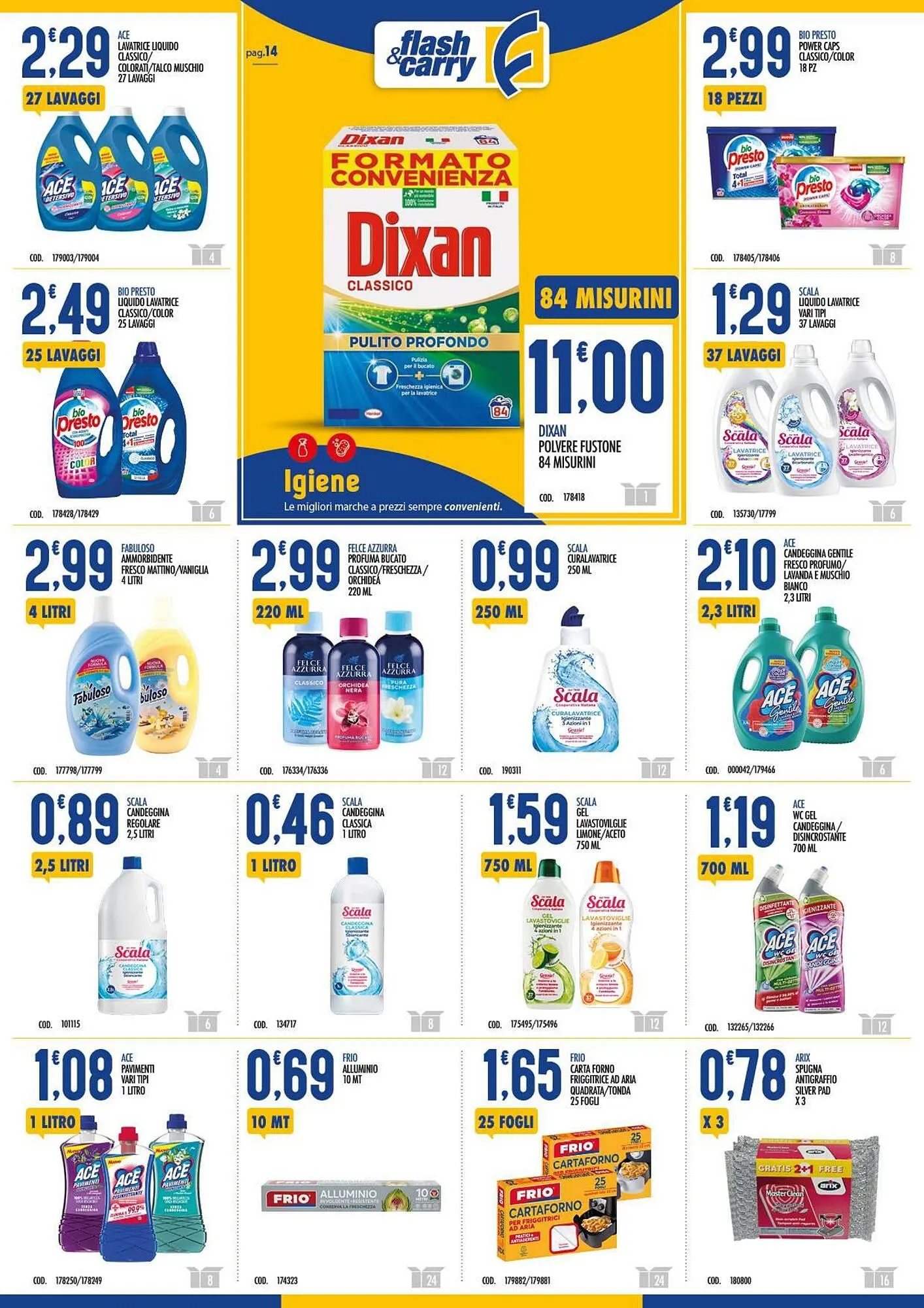 Volantino Flash & Carry da 13 marzo a 30 marzo di 2025 - Pagina del volantino 14