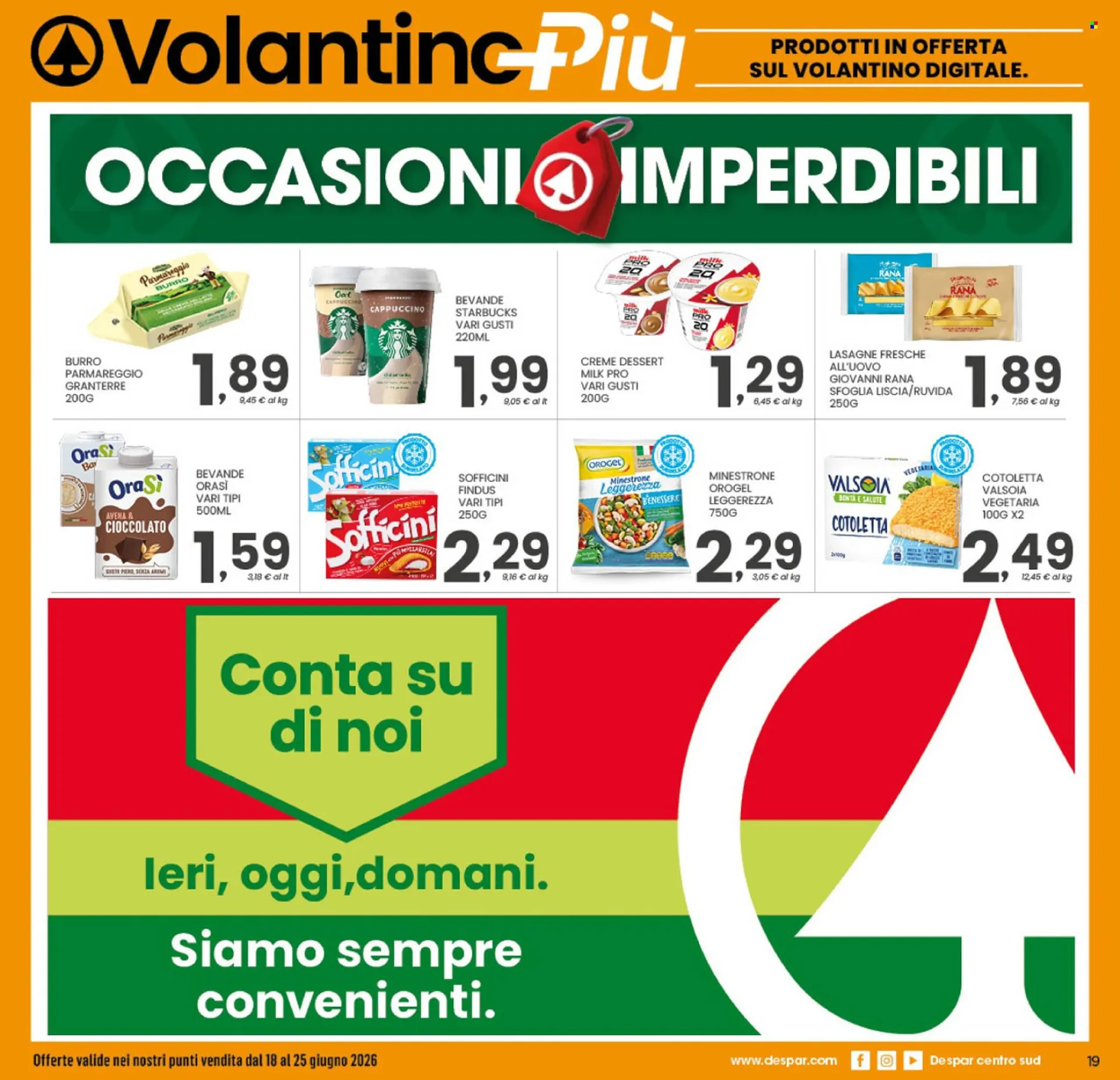 Volantino Despar da 18 giugno a 25 giugno di 2026 - Pagina del volantino 18