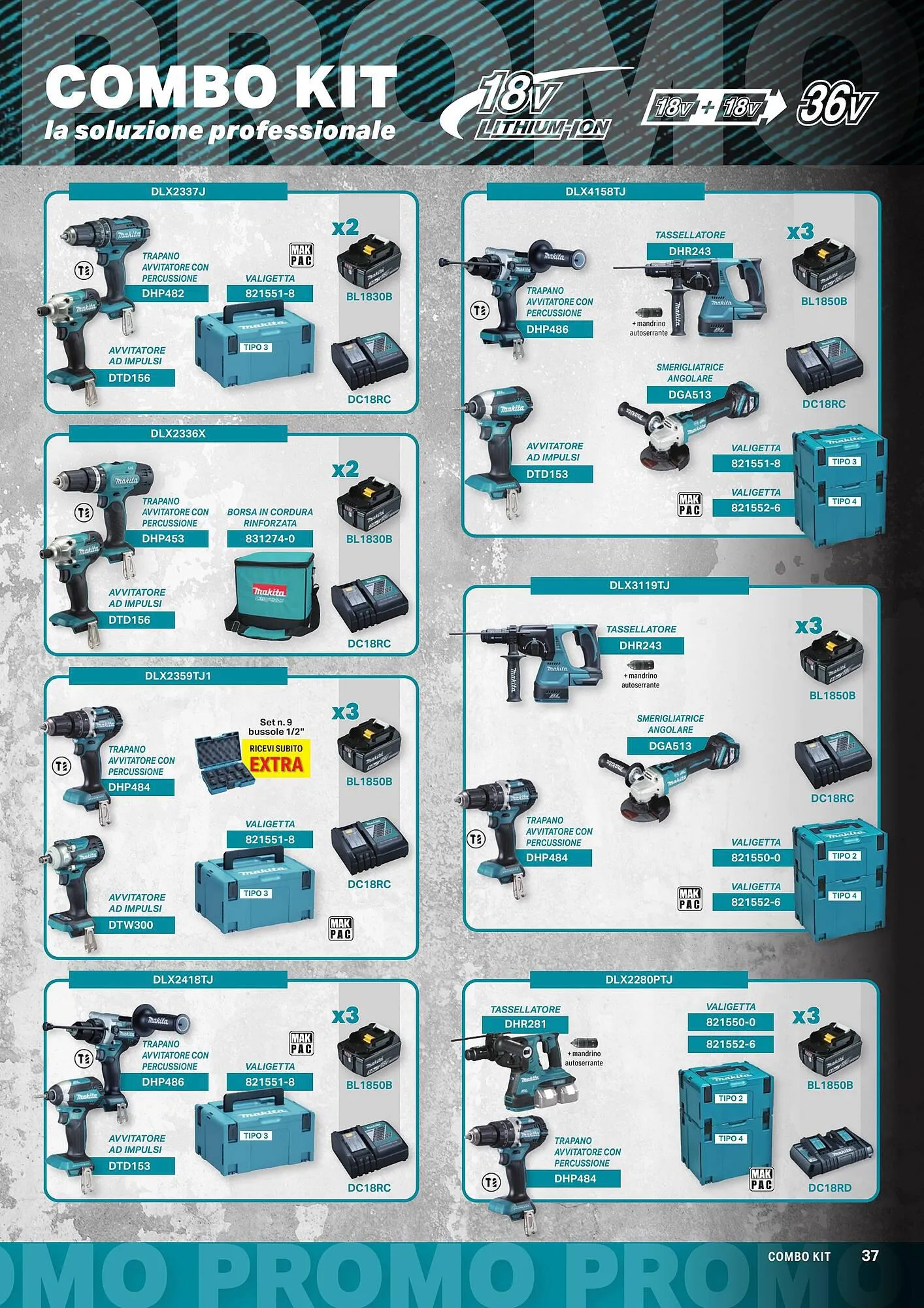 Volantino Makita da 1 aprile a 1 ottobre di 2024 - Pagina del volantino 39