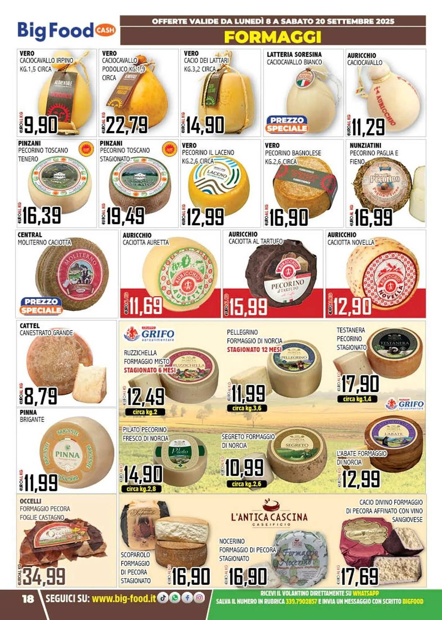 Volantino Big Food da 8 settembre a 20 settembre di 2025 - Pagina del volantino 18