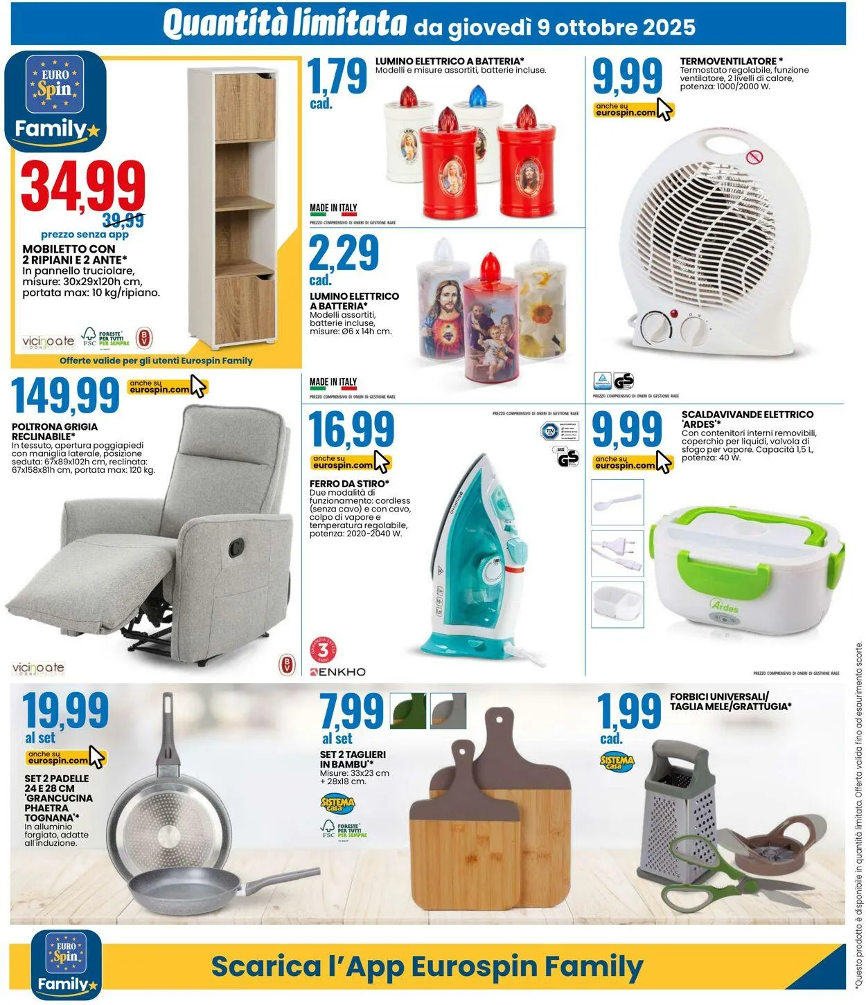 EURO Spin Volantino attuale da 9 ottobre a 19 ottobre di 2025 - Pagina del volantino 16