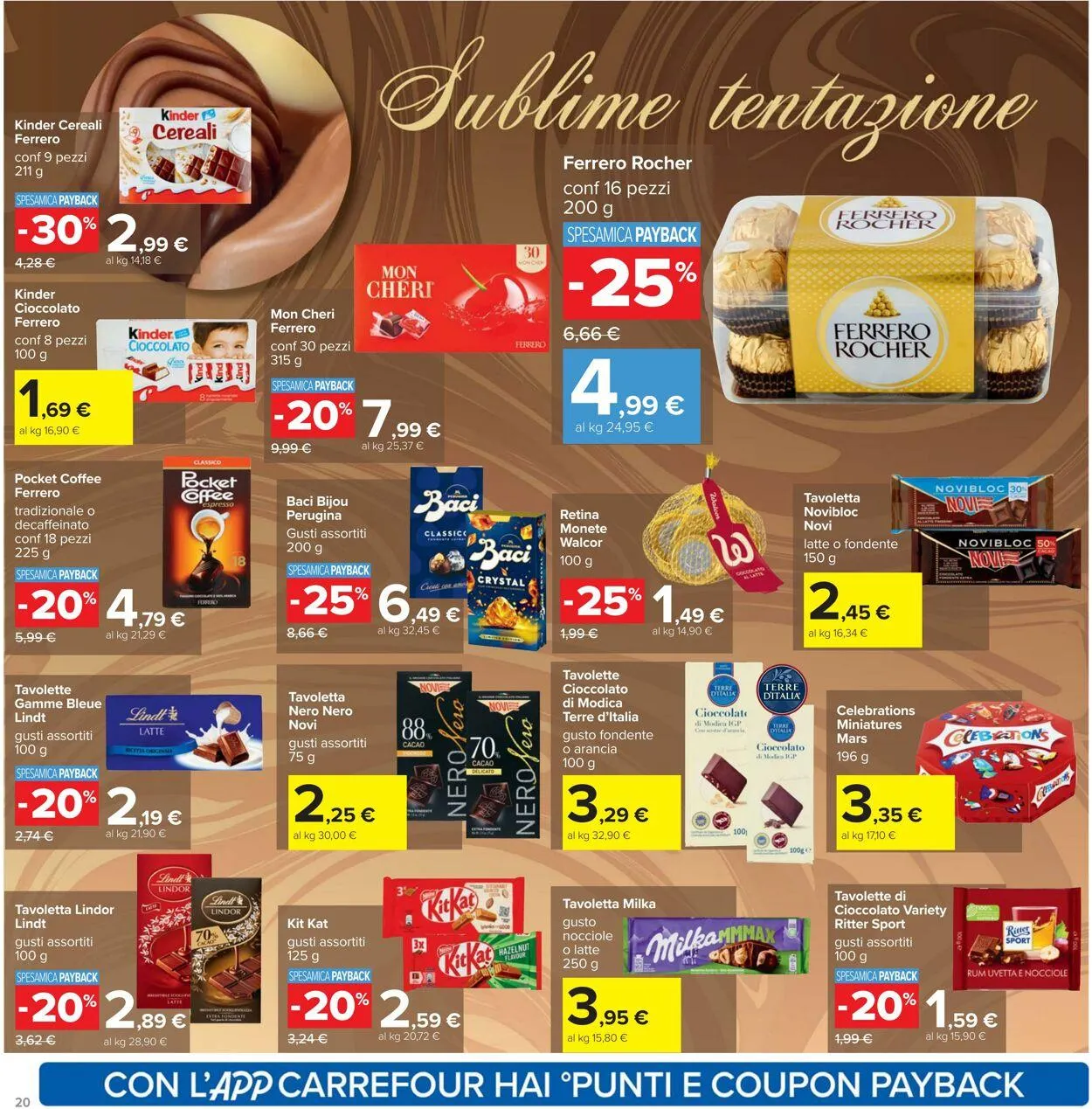 Carrefour Volantino attuale da 7 novembre a 16 novembre di 2025 - Pagina del volantino 20