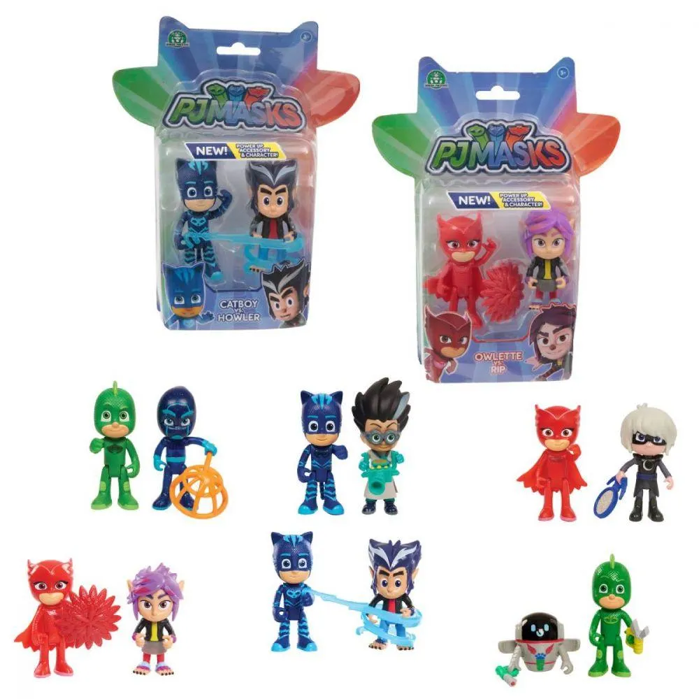GIOCHI PREZIOSI Pjmasks Coppia Personaggi Wave 3 Assortito