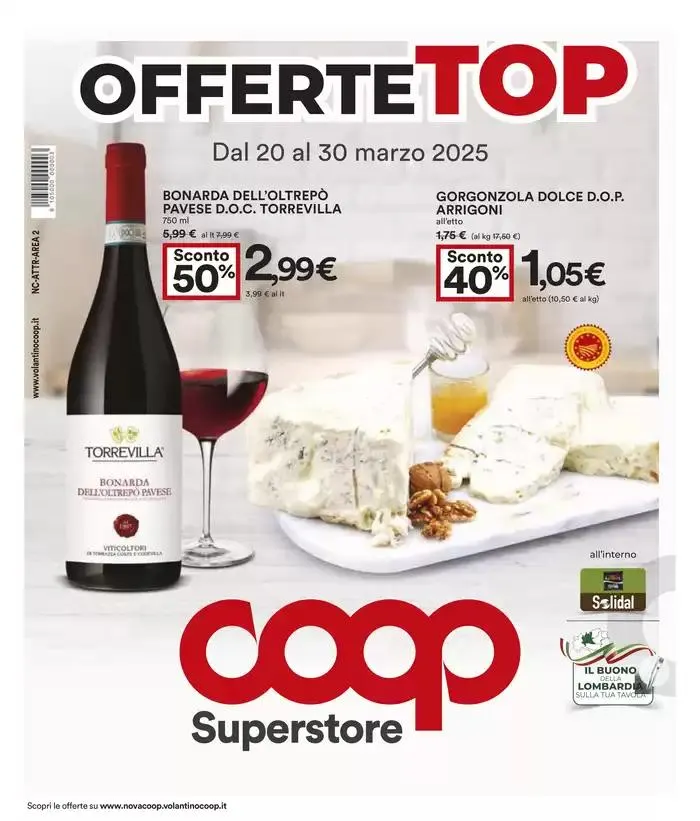 Offerte Top da 20 marzo a 30 marzo di 2025 - Pagina del volantino 1