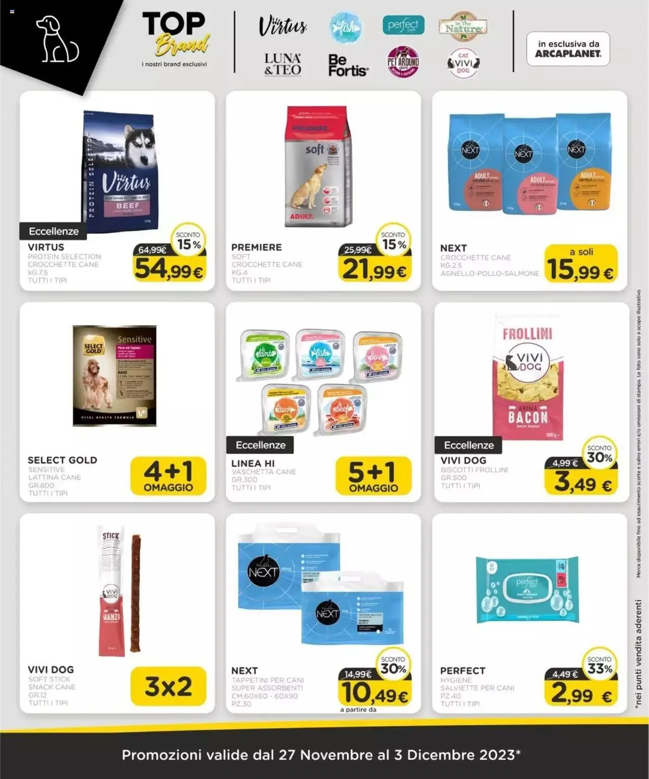 Volantino Arcaplanet da 27 novembre a 3 dicembre di 2023 - Pagina del volantino 2