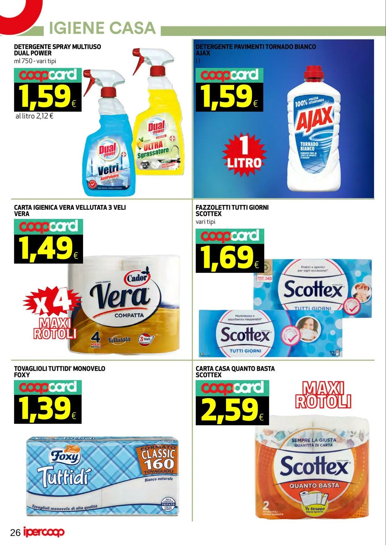 Coop Volantino attuale da 26 settembre a 7 ottobre di 2025 - Pagina del volantino 26