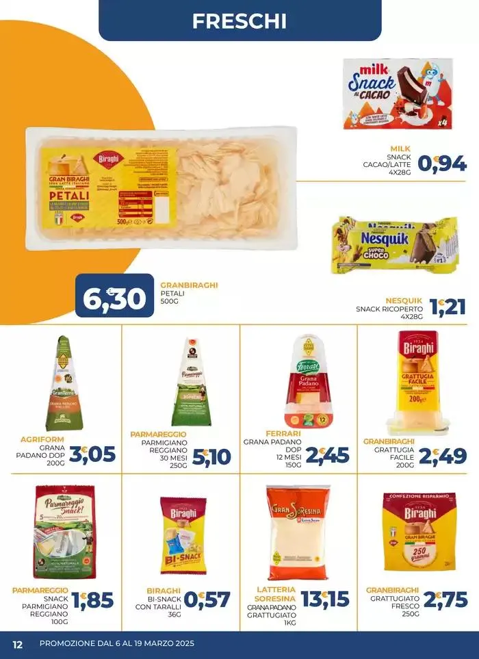 Promozione dal 6 al 19 marzo da 6 marzo a 19 marzo di 2025 - Pagina del volantino 12