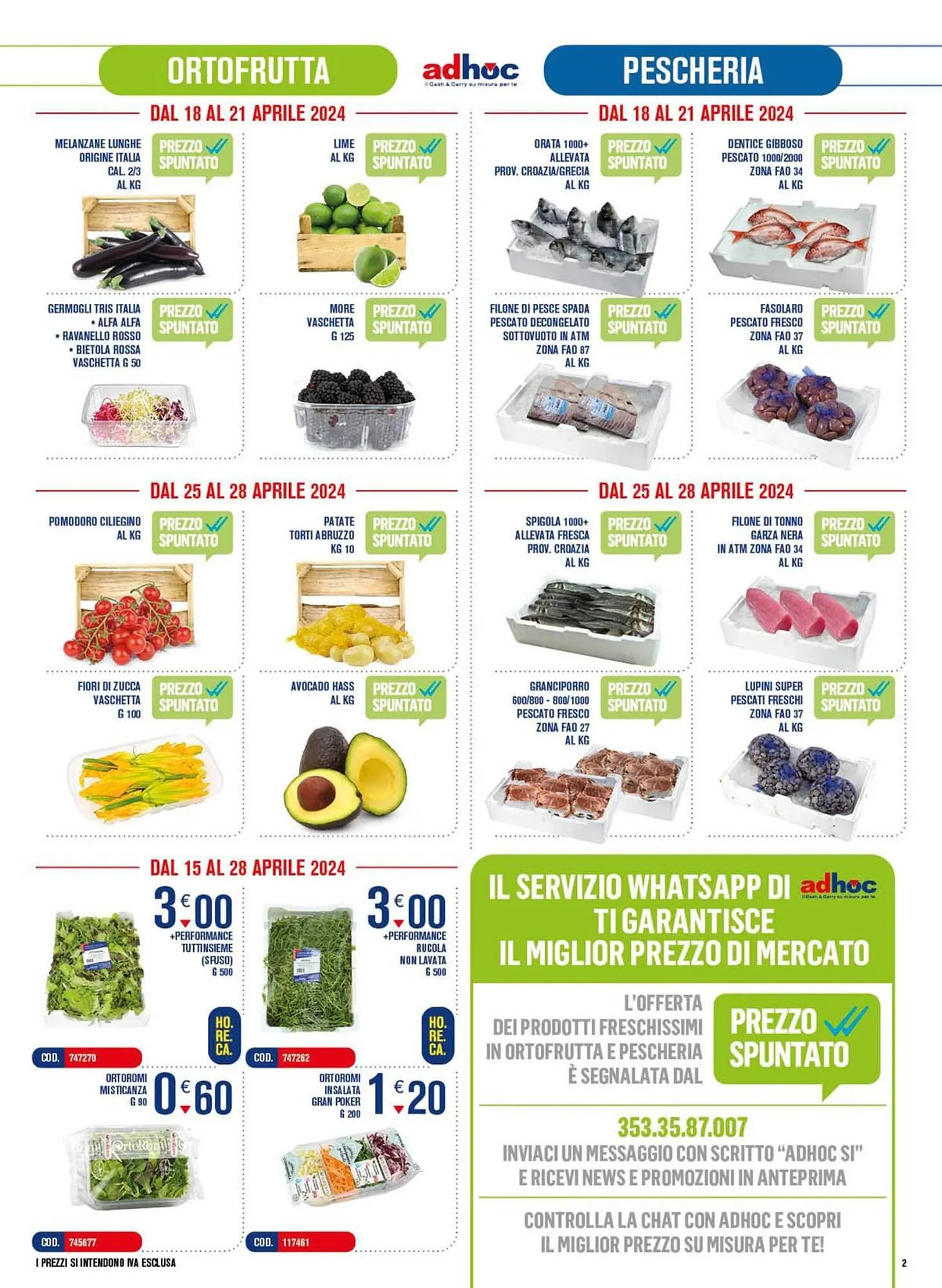 Volantino Adhoc da 15 aprile a 28 aprile di 2024 - Pagina del volantino 2