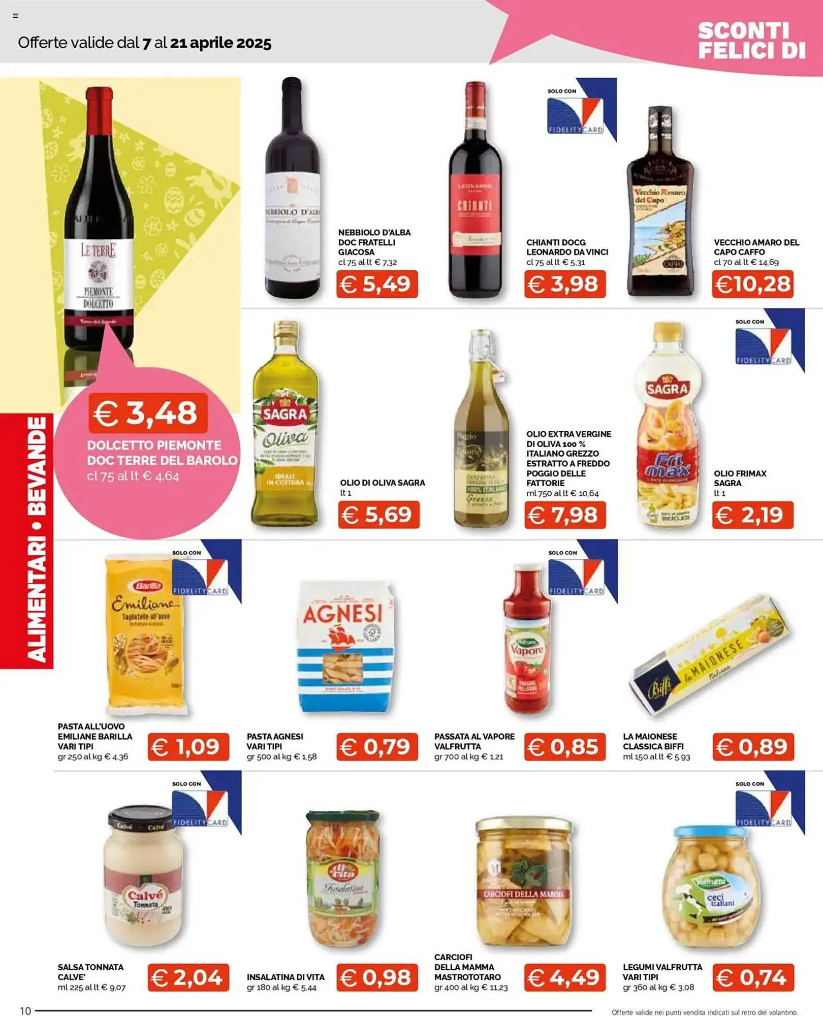 Volantino Mercatò Local da 7 aprile a 21 aprile di 2025 - Pagina del volantino 10