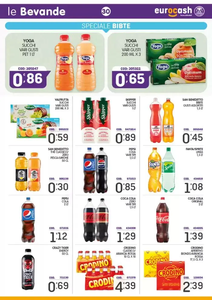 Volantino Eurocash da 10 marzo a 30 marzo di 2025 - Pagina del volantino 30