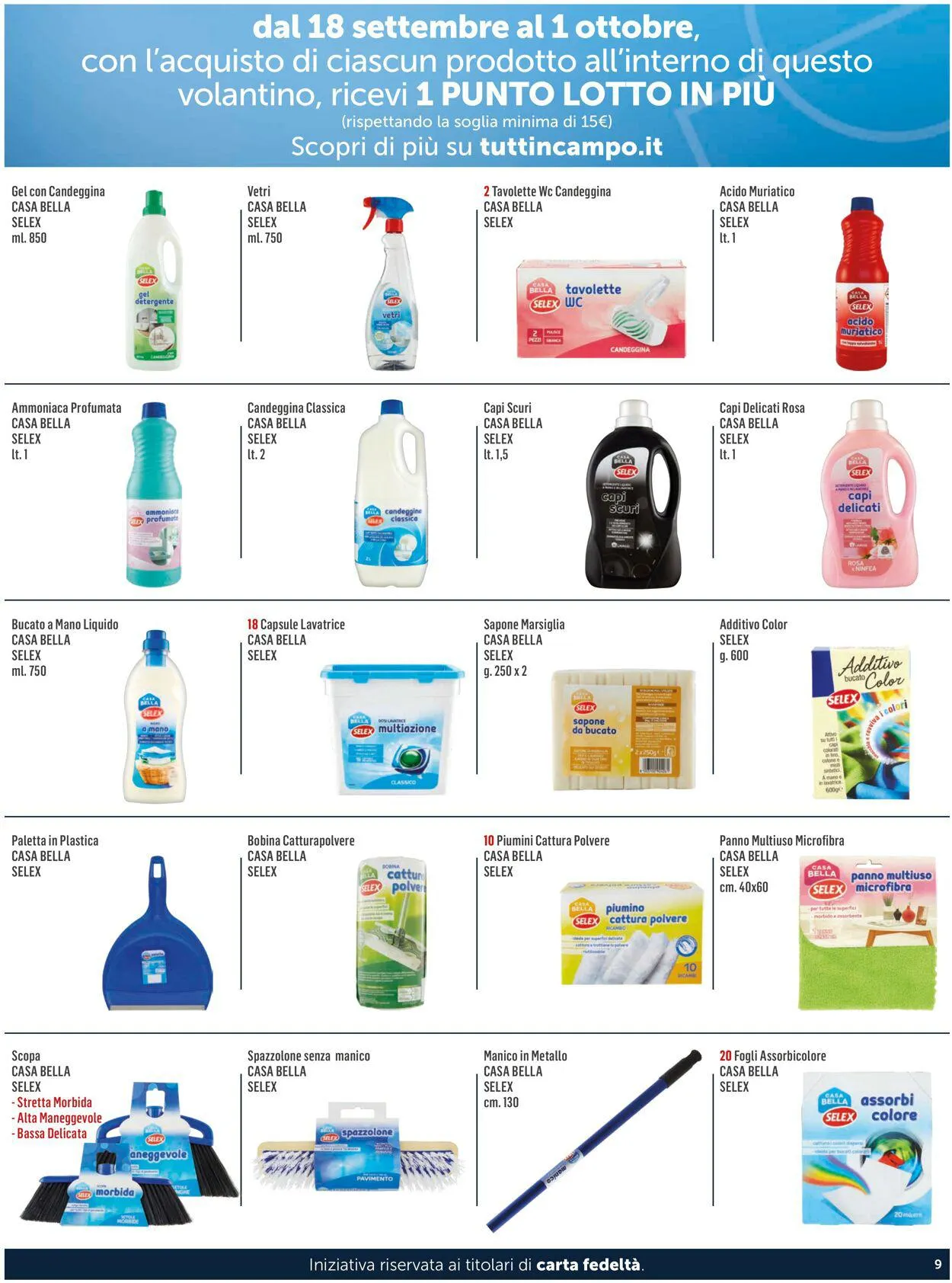 Famila Volantino attuale da 18 settembre a 1 ottobre di 2023 - Pagina del volantino 9