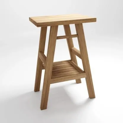 Mobile bagno Consolle a terra Jap 42x80x55 cm legno