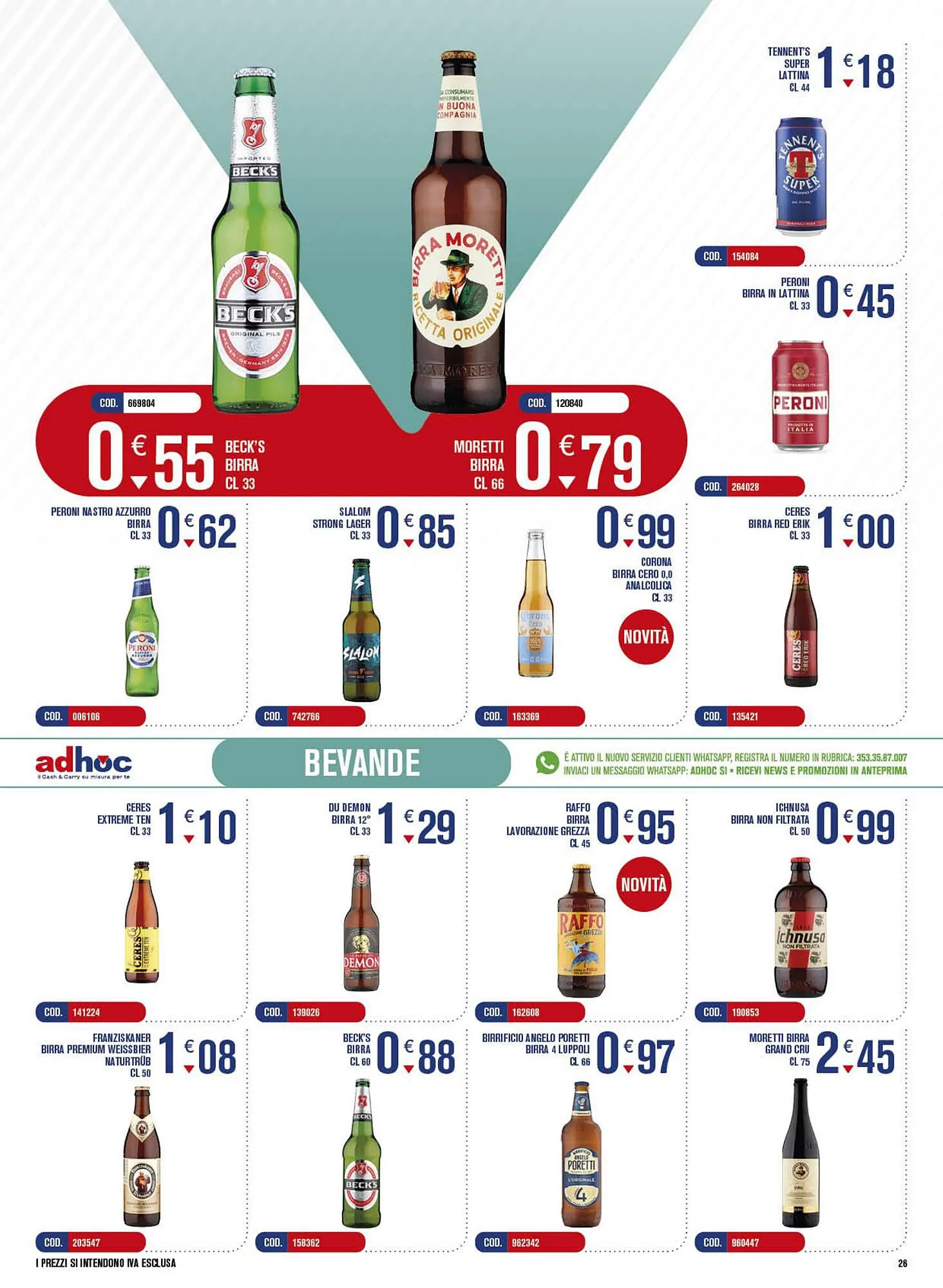 Volantino Adhoc da 2 aprile a 14 aprile di 2024 - Pagina del volantino 26