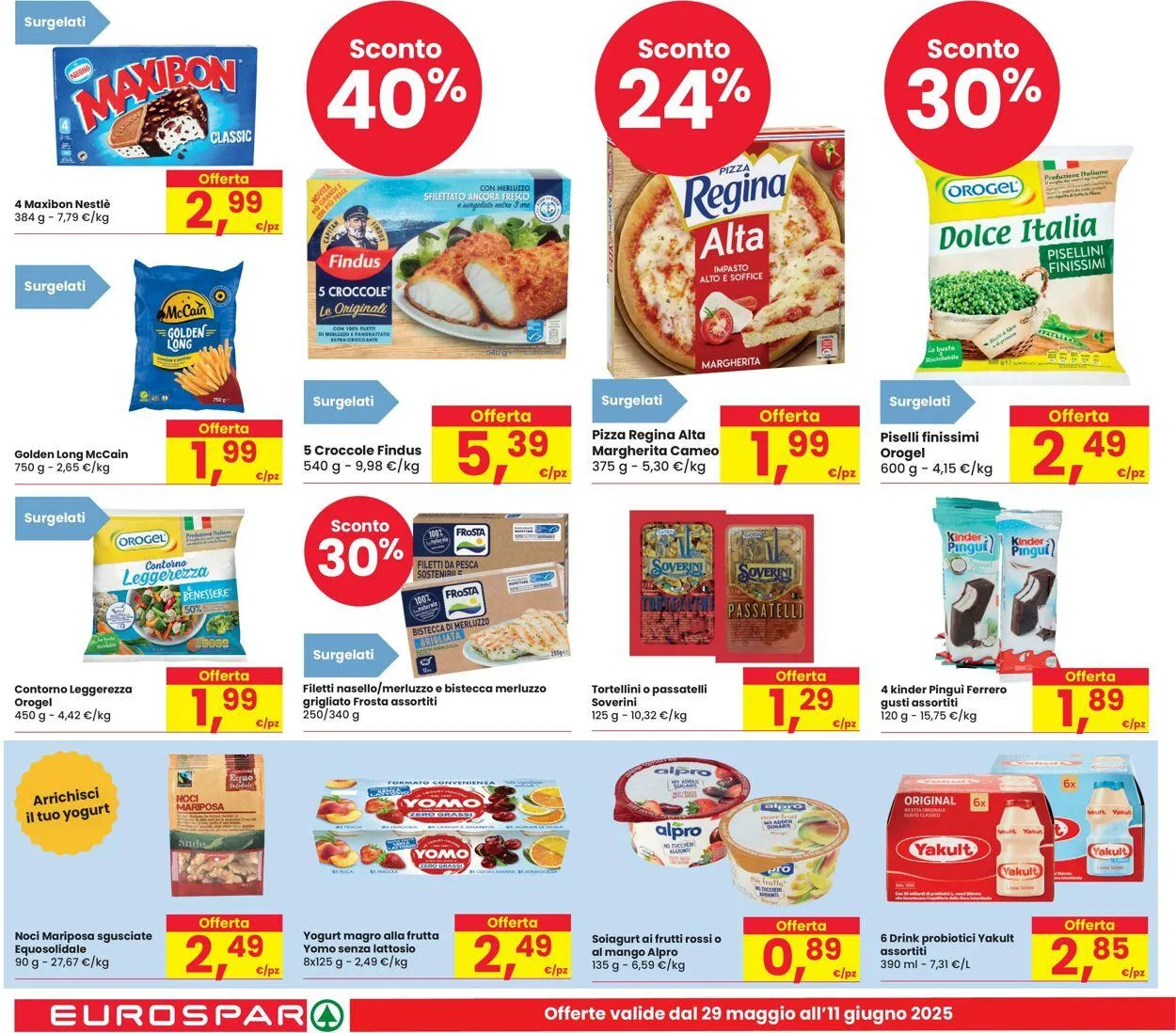 Eurospar Volantino attuale da 29 maggio a 11 giugno di 2025 - Pagina del volantino 16